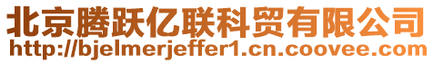 北京騰躍億聯(lián)科貿(mào)有限公司