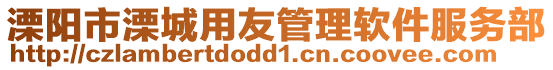 溧陽市溧城用友管理軟件服務部