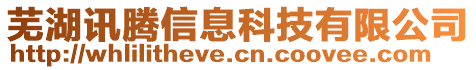蕪湖訊騰信息科技有限公司