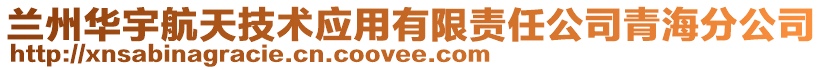 蘭州華宇航天技術應用有限責任公司青海分公司