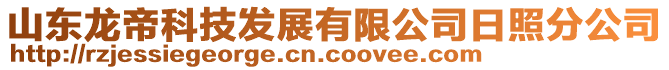 山東龍帝科技發(fā)展有限公司日照分公司