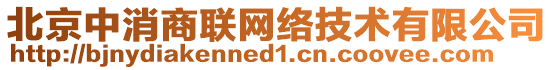 北京中消商聯(lián)網(wǎng)絡(luò)技術(shù)有限公司