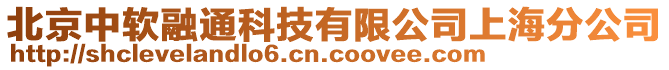 北京中軟融通科技有限公司上海分公司