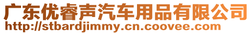 廣東優(yōu)睿聲汽車用品有限公司