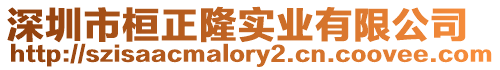 深圳市桓正隆實業有限公司