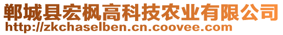 鄲城縣宏楓高科技農(nóng)業(yè)有限公司