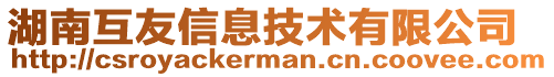湖南互友信息技術有限公司