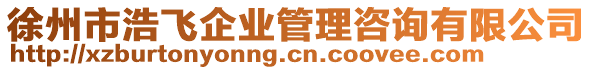 徐州市浩飛企業(yè)管理咨詢有限公司