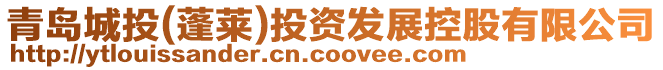 青島城投(蓬萊)投資發展控股有限公司