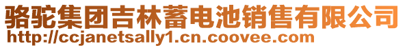 駱駝集團吉林蓄電池銷售有限公司