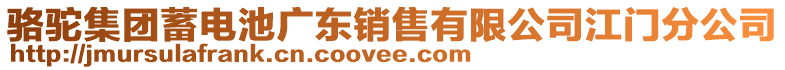 駱駝集團(tuán)蓄電池廣東銷售有限公司江門分公司