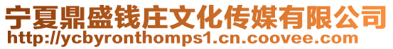 寧夏鼎盛錢莊文化傳媒有限公司