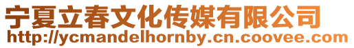 寧夏立春文化傳媒有限公司