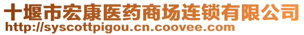 十堰市宏康醫(yī)藥商場(chǎng)連鎖有限公司