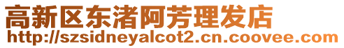 高新區東渚阿芳理發店
