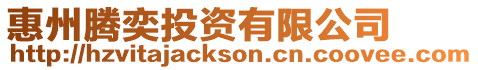 惠州騰奕投資有限公司
