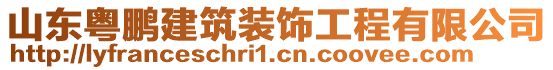 山東粵鵬建筑裝飾工程有限公司