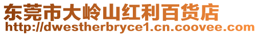 東莞市大嶺山紅利百貨店