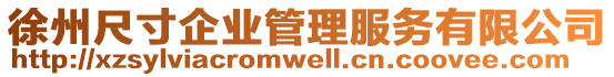 徐州尺寸企業管理服務有限公司