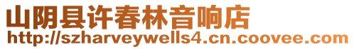 山陰縣許春林音響店