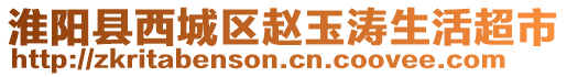 淮阳县西城区赵玉涛生活超市