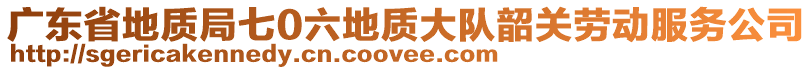 廣東省地質(zhì)局七0六地質(zhì)大隊(duì)韶關(guān)勞動(dòng)服務(wù)公司