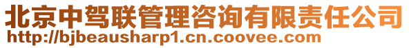 北京中駕聯(lián)管理咨詢有限責(zé)任公司