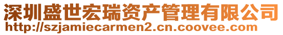 深圳盛世宏瑞資產管理有限公司