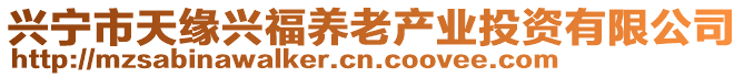 興寧市天緣興福養(yǎng)老產(chǎn)業(yè)投資有限公司