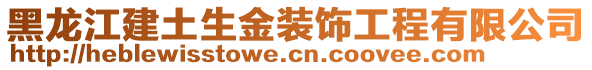 黑龍江建土生金裝飾工程有限公司