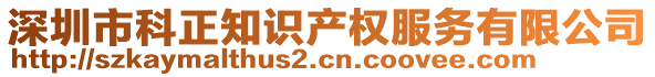 深圳市科正知識產(chǎn)權(quán)服務有限公司