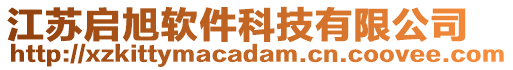 江蘇啟旭軟件科技有限公司