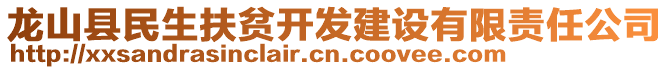 龍山縣民生扶貧開發(fā)建設(shè)有限責(zé)任公司