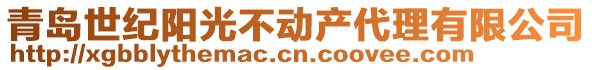 青島世紀(jì)陽(yáng)光不動(dòng)產(chǎn)代理有限公司