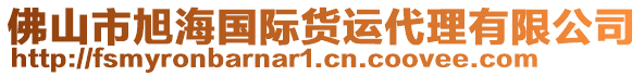 佛山市旭海國(guó)際貨運(yùn)代理有限公司