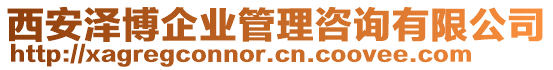 西安澤博企業(yè)管理咨詢有限公司