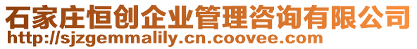 石家莊恒創(chuàng)企業(yè)管理咨詢有限公司