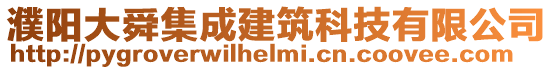 濮陽大舜集成建筑科技有限公司