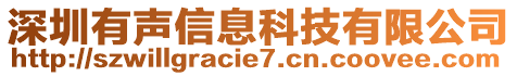 深圳有聲信息科技有限公司