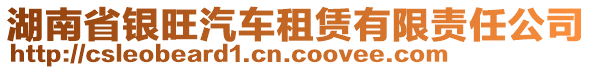 湖南省銀旺汽車租賃有限責任公司