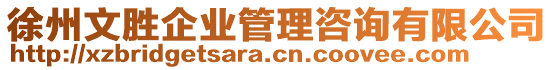 徐州文勝企業(yè)管理咨詢有限公司