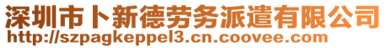 深圳市卜新德勞務(wù)派遣有限公司