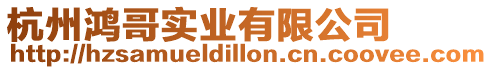 杭州鴻哥實業(yè)有限公司