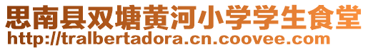 思南縣雙塘黃河小學(xué)學(xué)生食堂