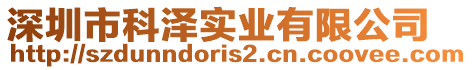 深圳市科澤實業(yè)有限公司