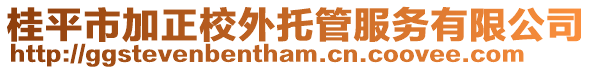 桂平市加正校外托管服務有限公司