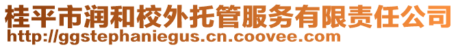 桂平市潤和校外托管服務有限責任公司