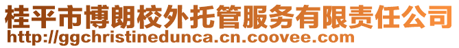 桂平市博朗校外托管服務有限責任公司