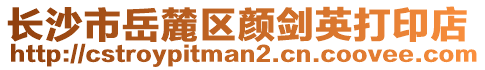 长沙市岳麓区颜剑英打印店