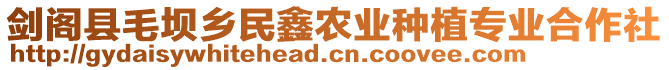 劍閣縣毛壩鄉(xiāng)民鑫農(nóng)業(yè)種植專業(yè)合作社